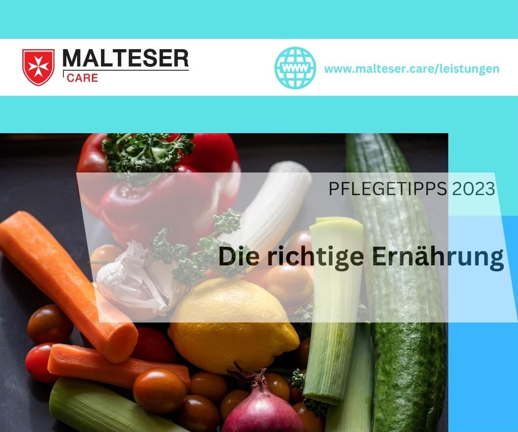 MALTESER Care Pflegetipps #1 - Ernährung